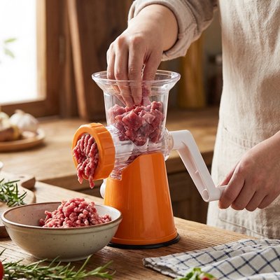 Hachoir à viande manuel pratique