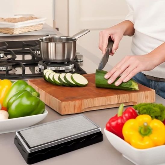 Aiguiseur couteau transforme les gestes quotidiens