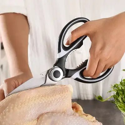Ciseaux de cuisine - KitchenScissors™ - Noir - Cuisine Précise