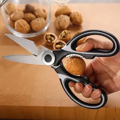 Ciseaux de cuisine - KitchenScissors™ - Noir - Cuisine Précise
