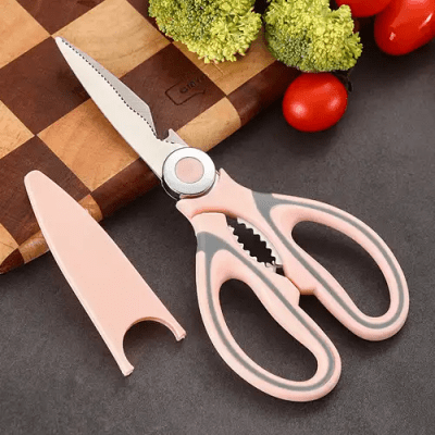Ciseaux de cuisine - KitchenScissors™ - Rose - Cuisine Précise
