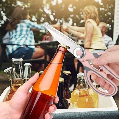 Ciseaux de cuisine - KitchenScissors™ - Rose - Cuisine Précise