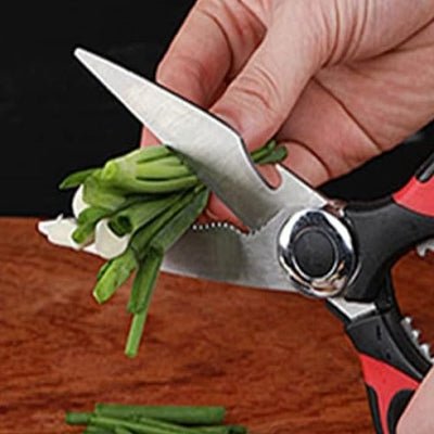 Ciseaux de cuisine - KitchenScissors™ - Rouge - Cuisine Précise