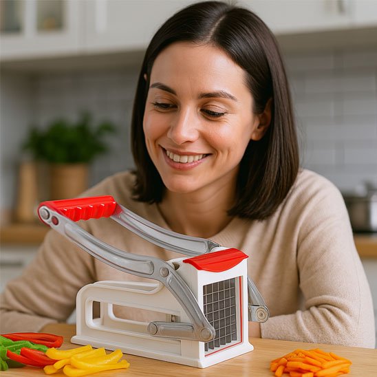 Coupe frite polyvalent