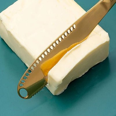Couteau de table - WesternKnife™ - Doré - Cuisine Précise