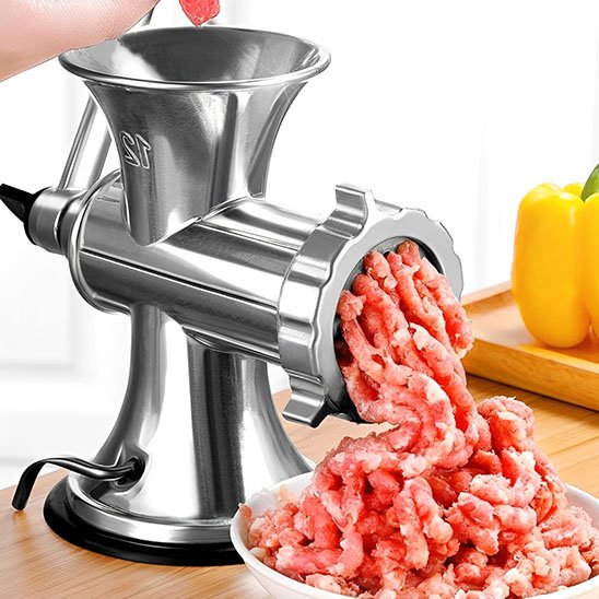 Hachoir à viande sans électricité 