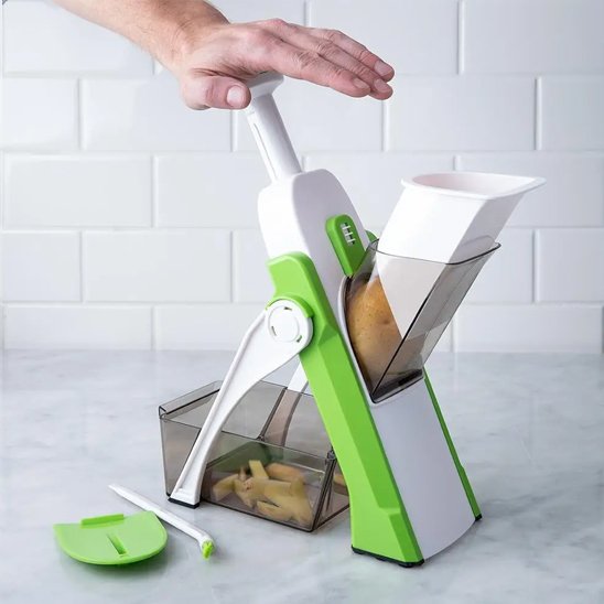 Mandoline cuisine multifonction ergonomique