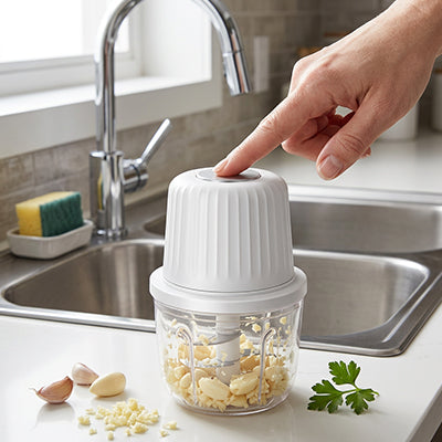 mini hachoir electrique evier cuisine