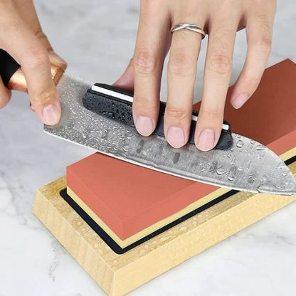 Pierre à aiguiser en toute sécurité