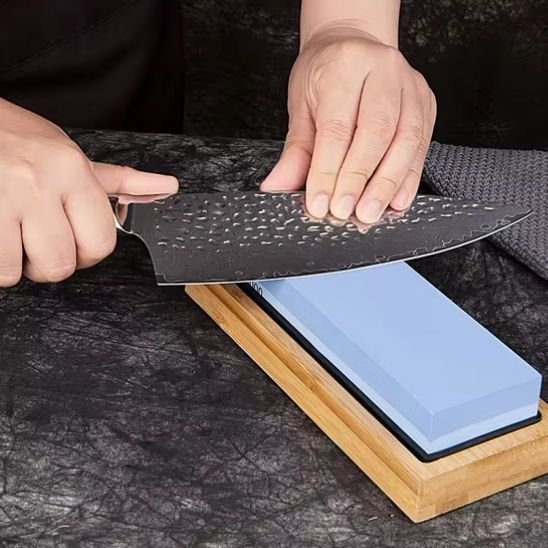 Pierre à aiguiser le plaisir de cuisiner avec précision